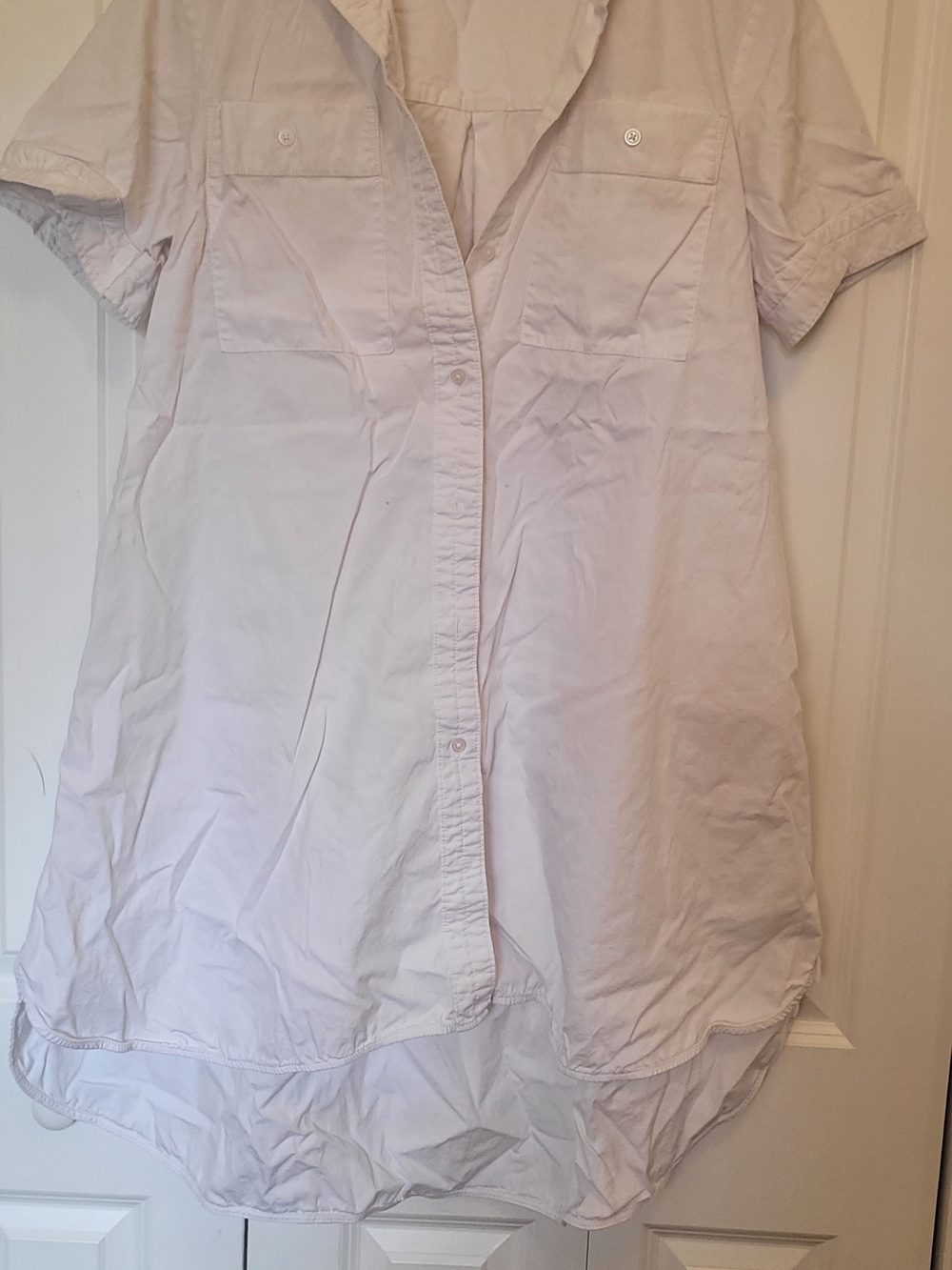 Everlane White Shirt Dress